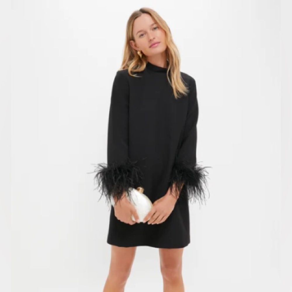 Black Feather Mod Ellie Dress, XS, EUC